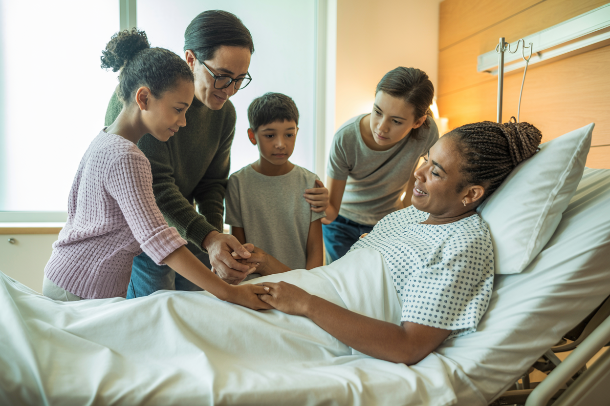 Holistic Focus - Family supporting patient